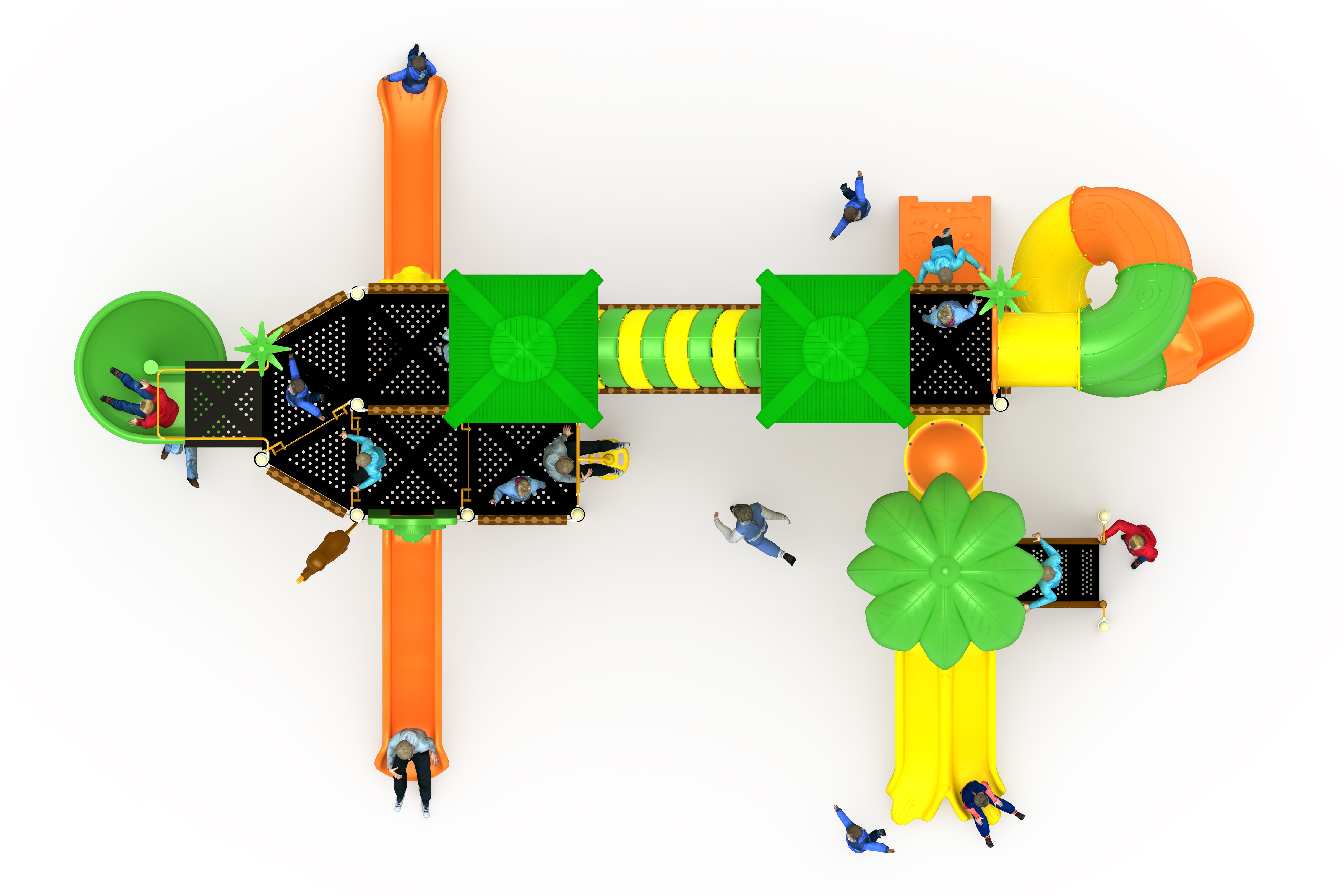 Orman Temalı Oyun Grubu C-300 PRK-308 | Temalı Metal Oyun Grupları | Erse Kent Mobilyaları